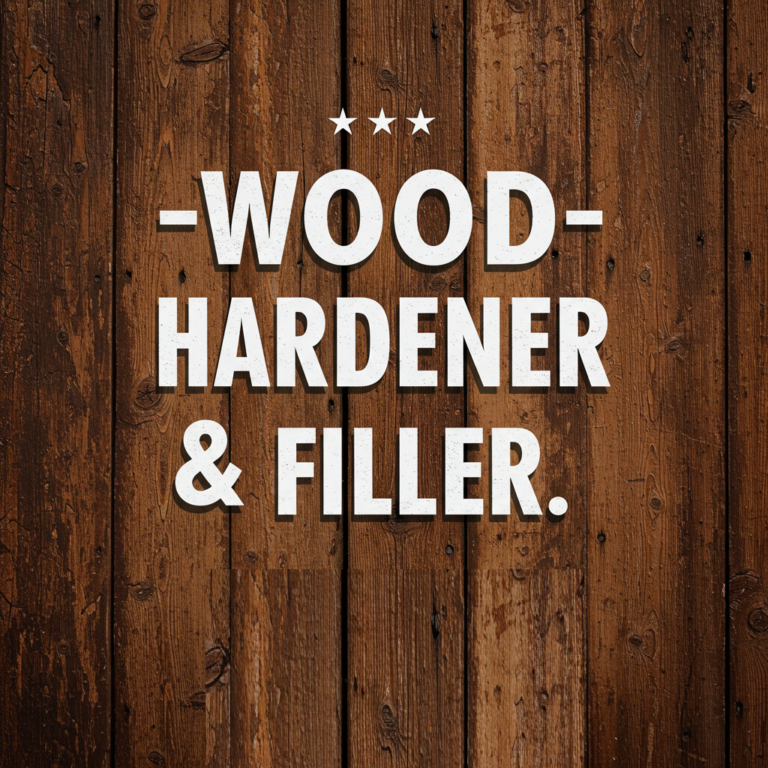 Wood Hardener & Filler: Inexpensive DIY Ideas for Wood Repair and