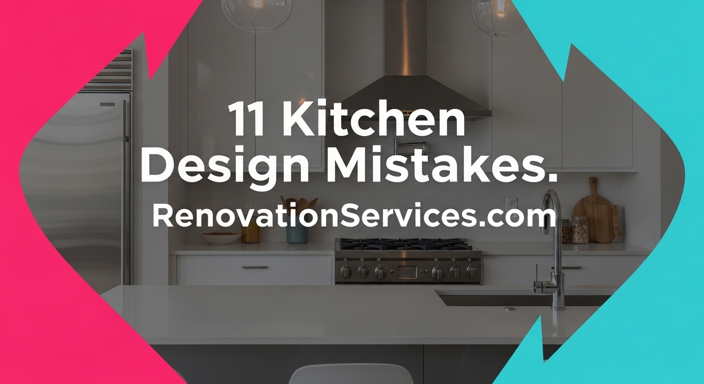 A modern, well-designed kitchen that avoids common design mistakes.
